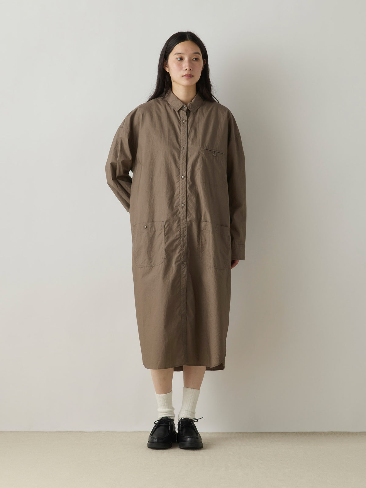 3-750269 work shirt coat one-piece
