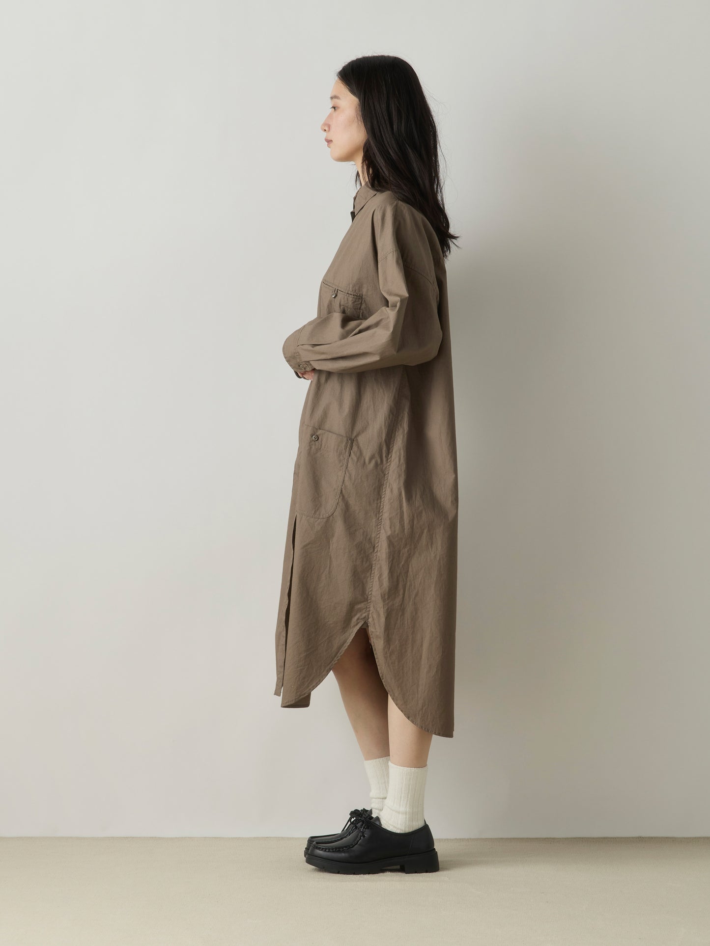 3-750269 work shirt coat one-piece