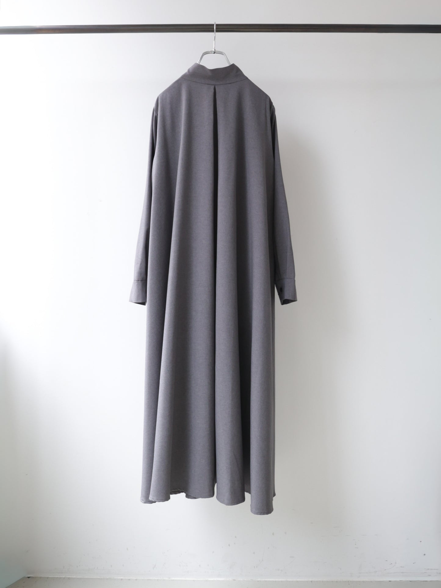 3-750306 stand neck coat one-piece