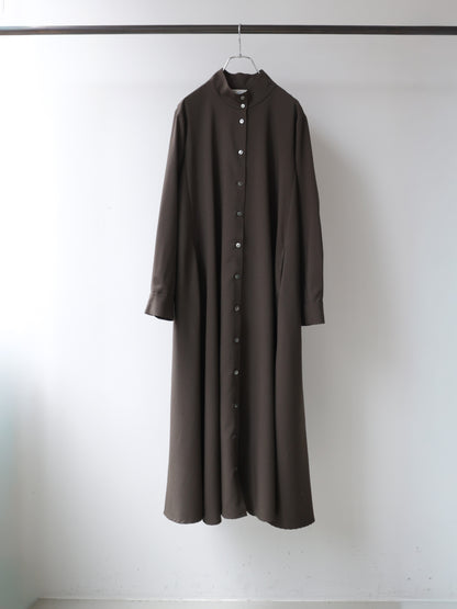 3-750306 stand neck coat one-piece