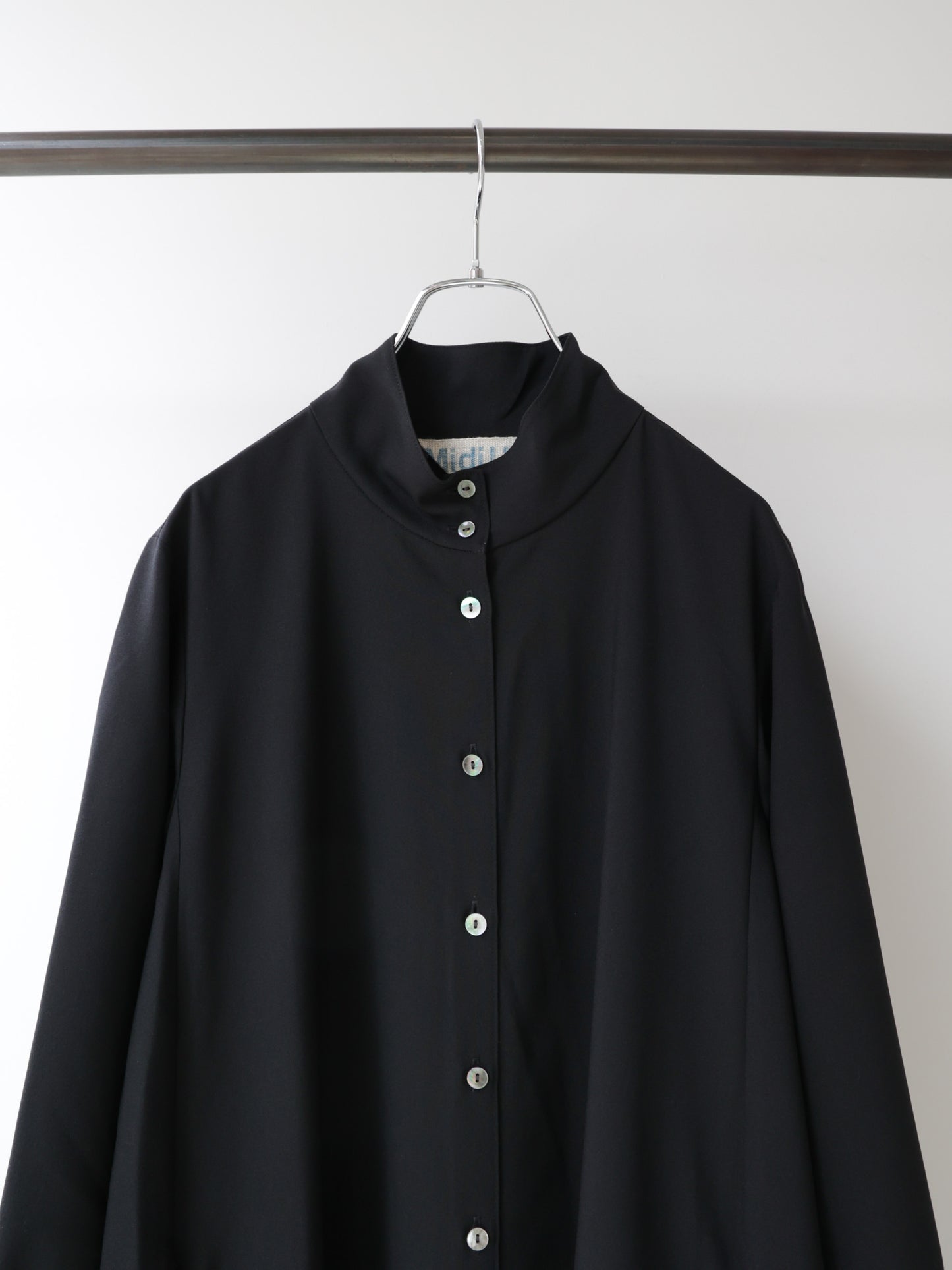 3-750306 stand neck coat one-piece