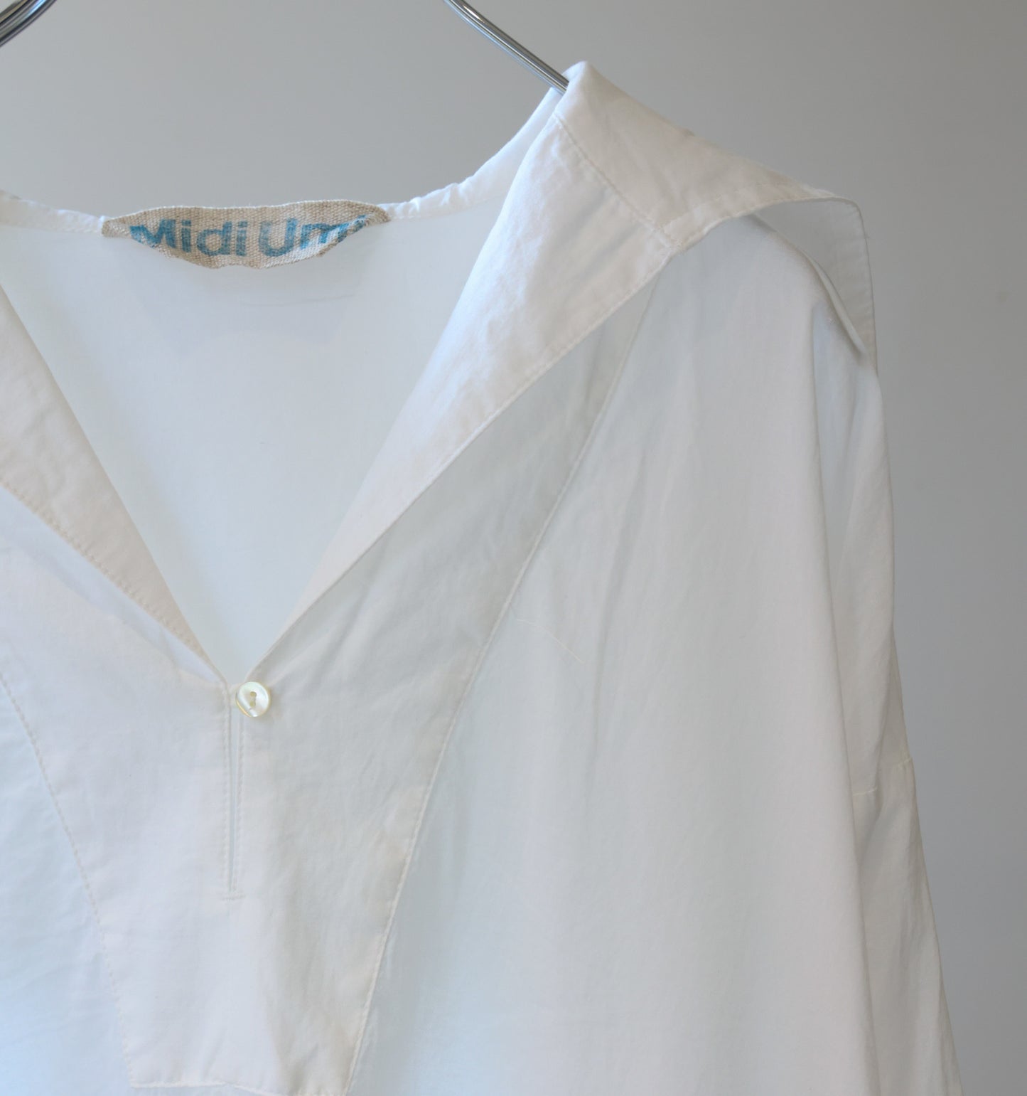 sheer sailor collar tunic