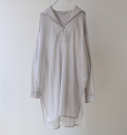 sheer sailor collar tunic