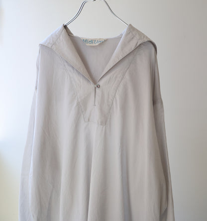 sheer sailor collar tunic
