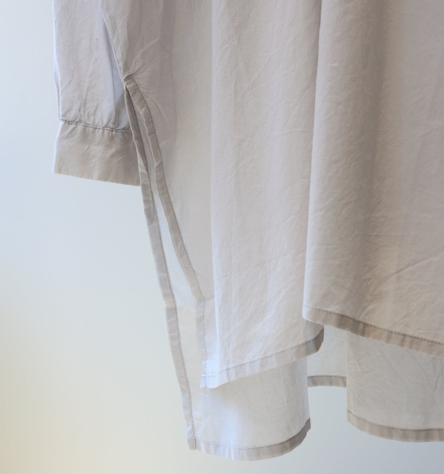 sheer sailor collar tunic