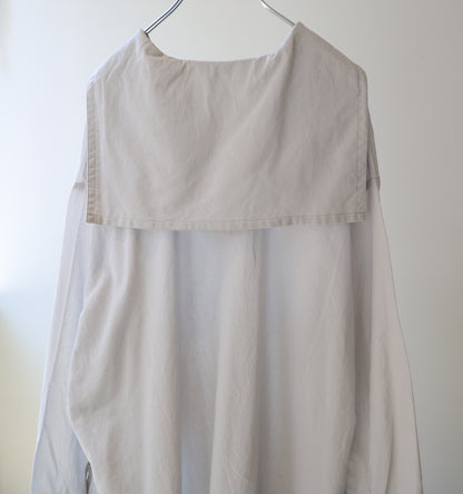 sheer sailor collar tunic
