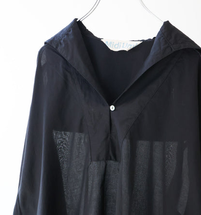 sheer sailor collar tunic