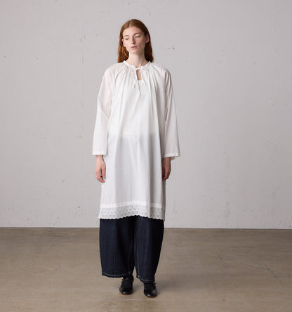 hem lace smock onepiece