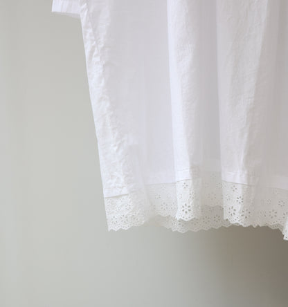hem lace smock onepiece