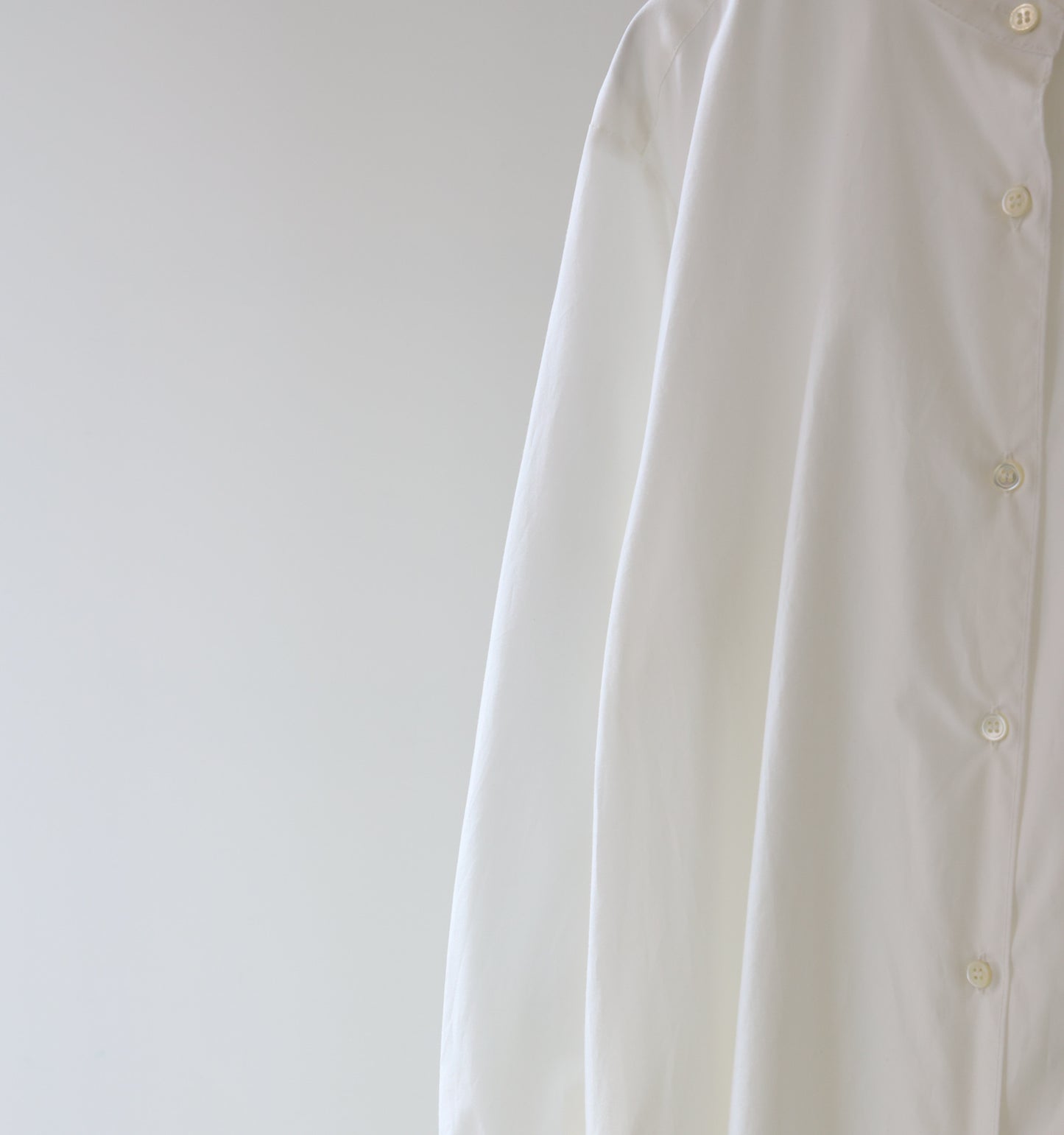 A line band collar shirt onepiece