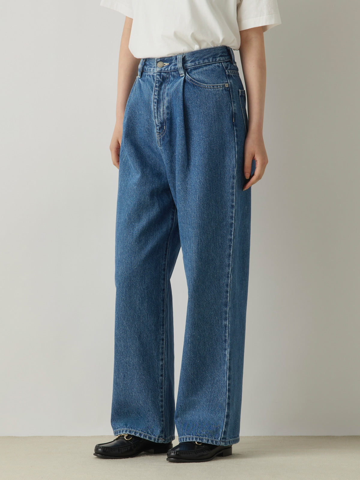 3-760062 highwaist tuck denim