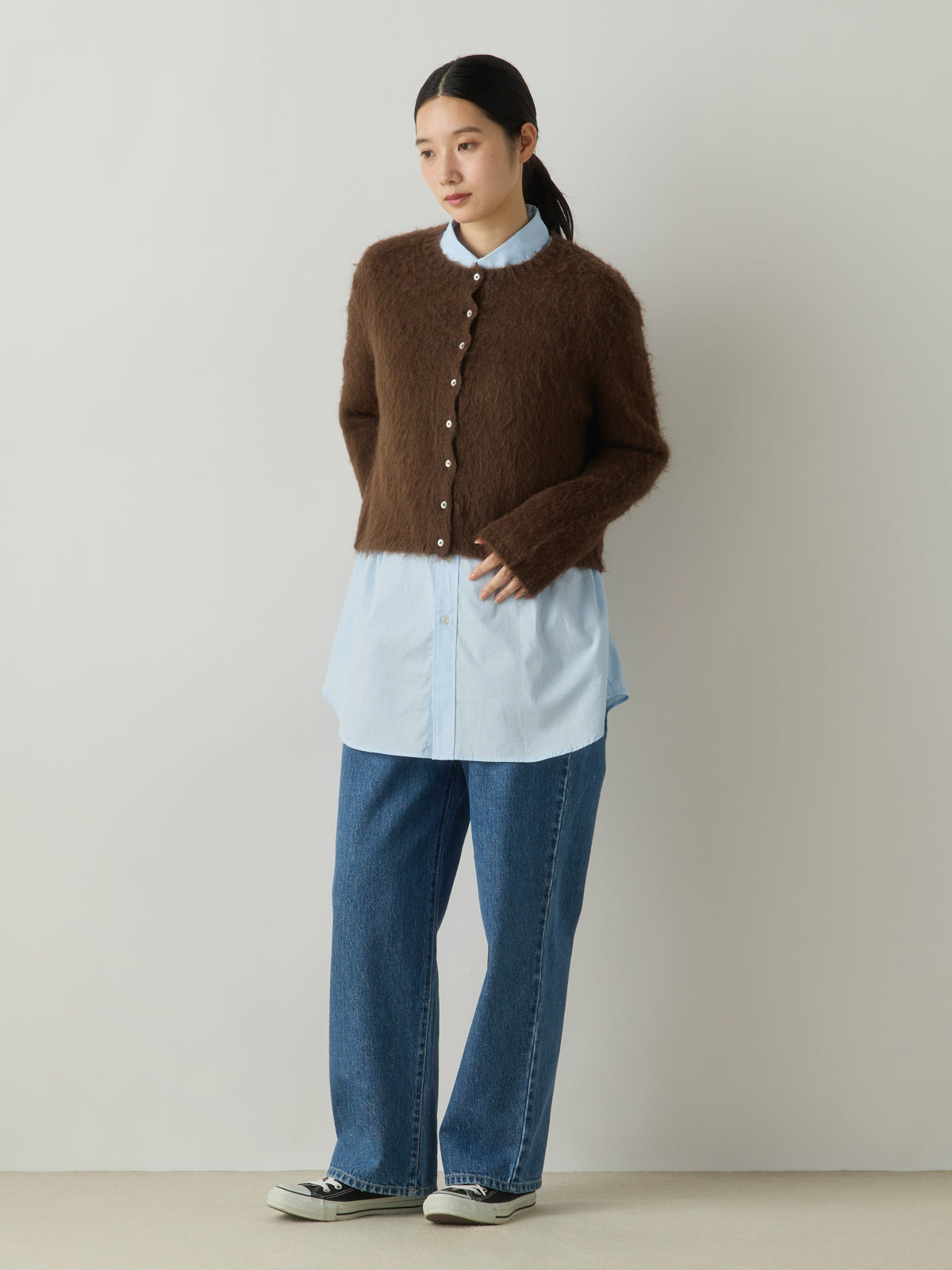 3-760062 highwaist tuck denim