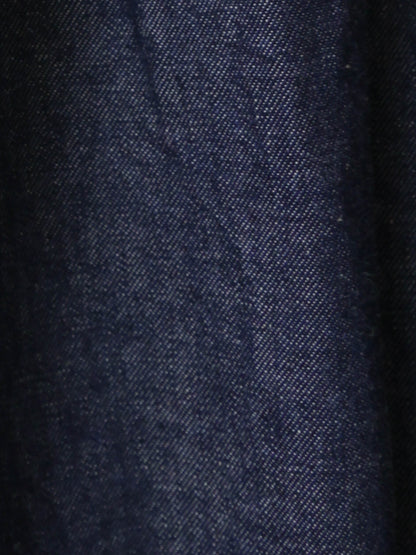 3-760282 denim wide tuck pants