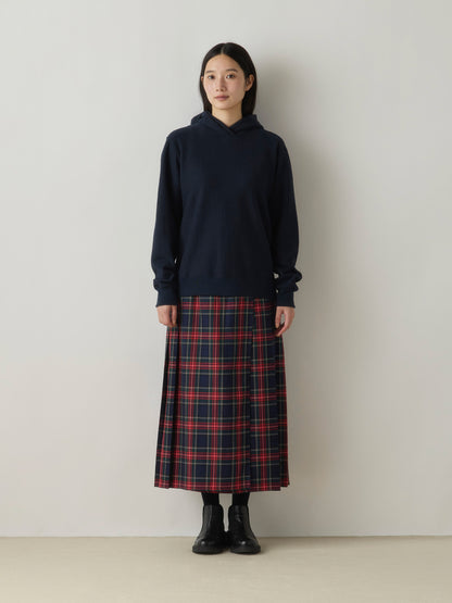 3-760290 wrap check skirt