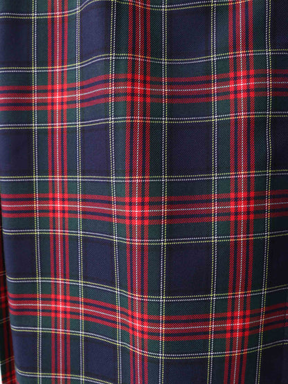 3-760290 wrap check skirt