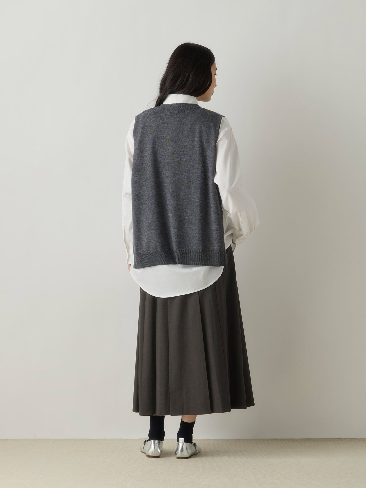 3-760307 pleats skirt