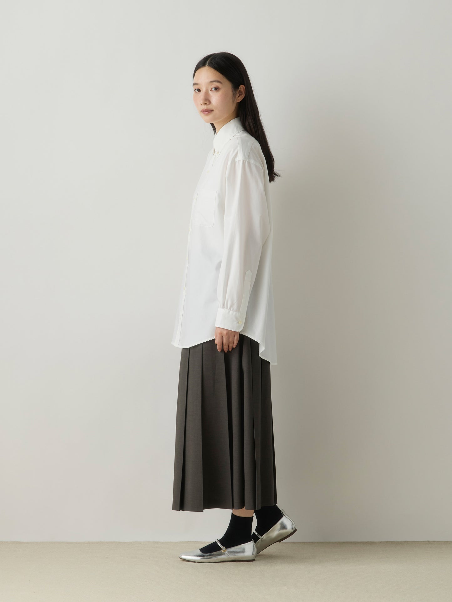 3-760307 pleats skirt