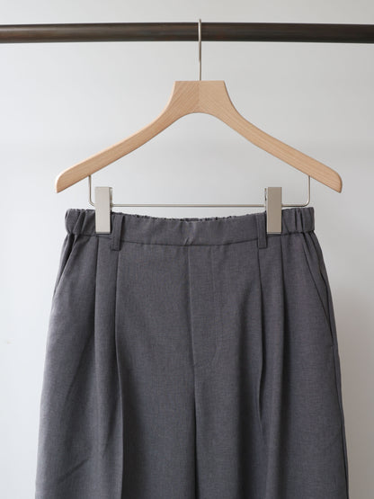 3-760308 wide tuck slacks pants