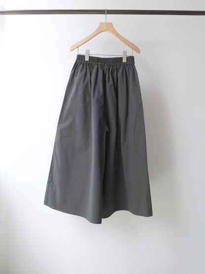 3-760309 wide easy cropped pants