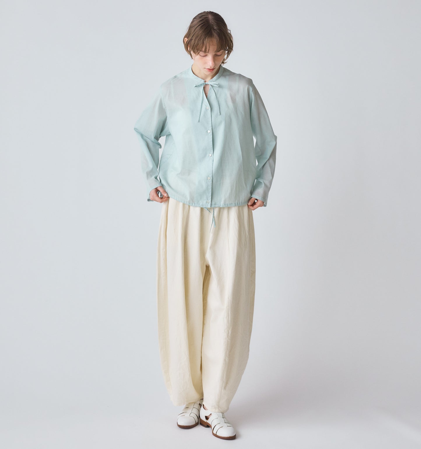 denim cocoon easy pants