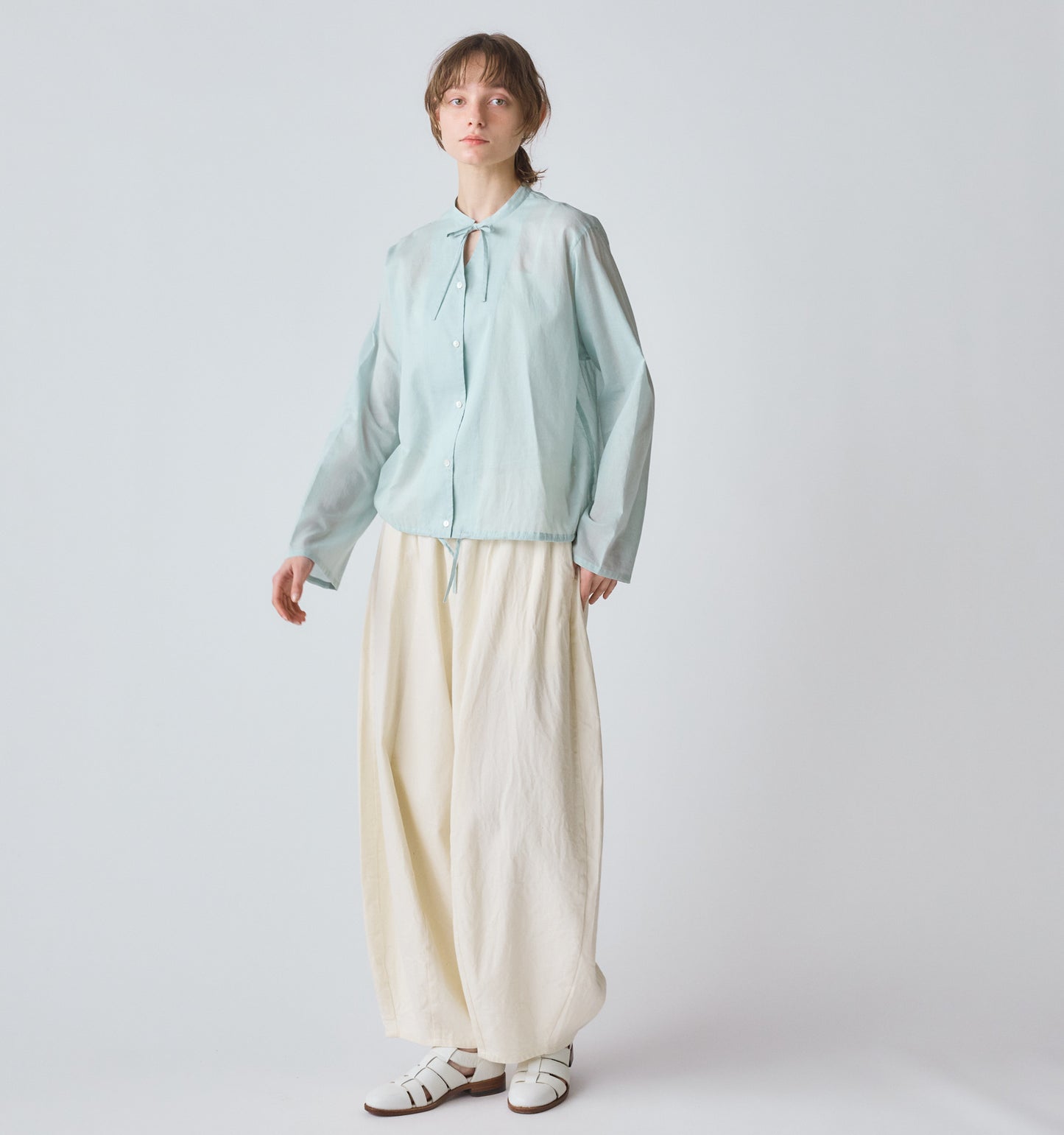denim cocoon easy pants