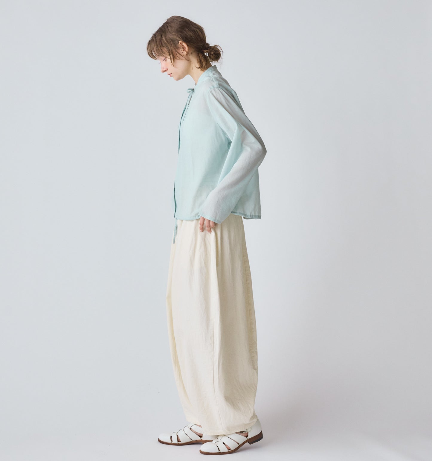 denim cocoon easy pants