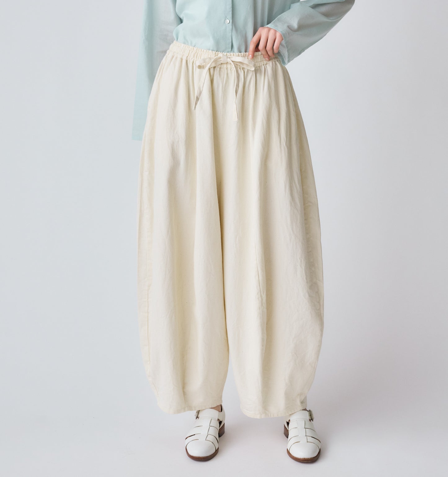 denim cocoon easy pants