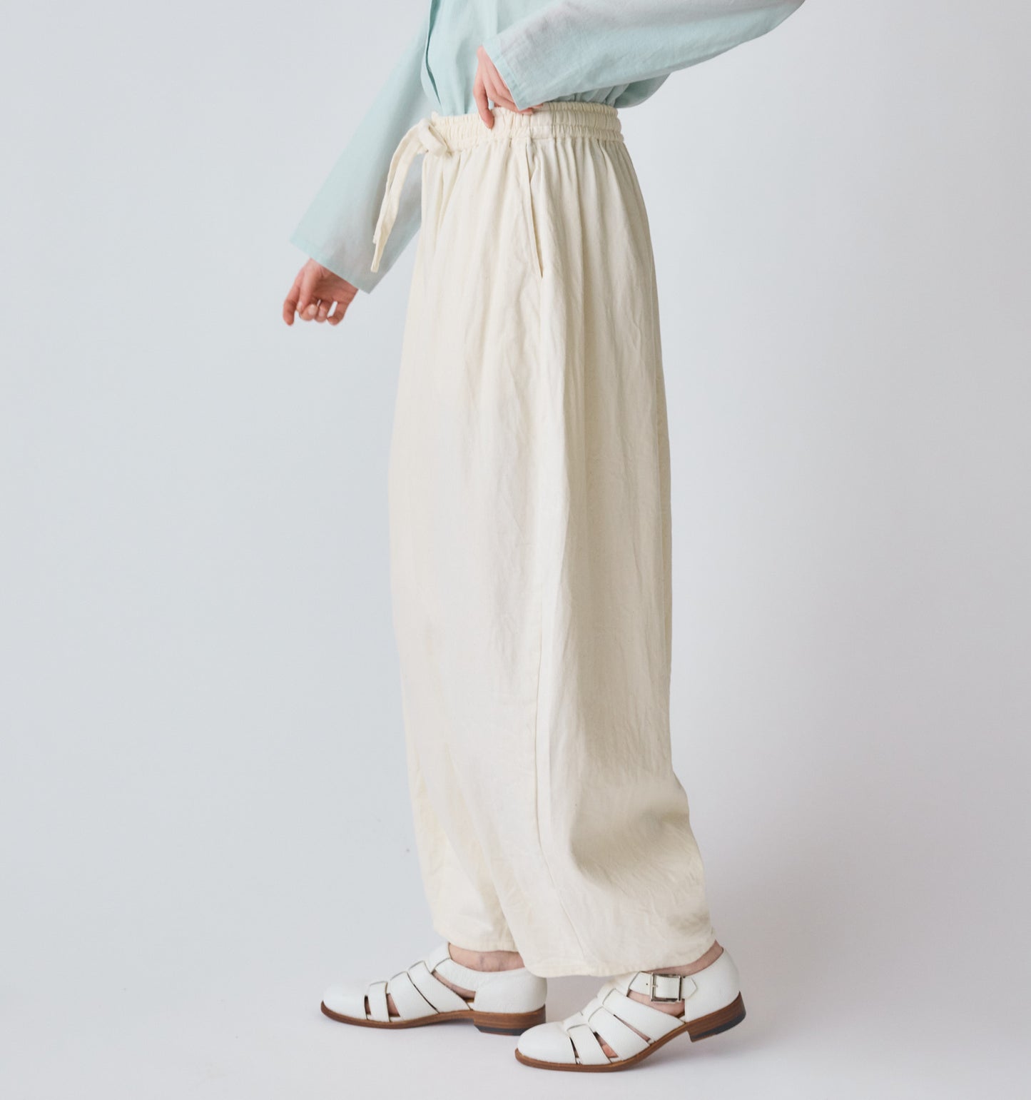denim cocoon easy pants