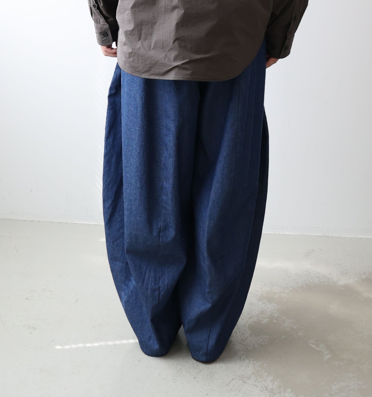 denim cocoon easy pants