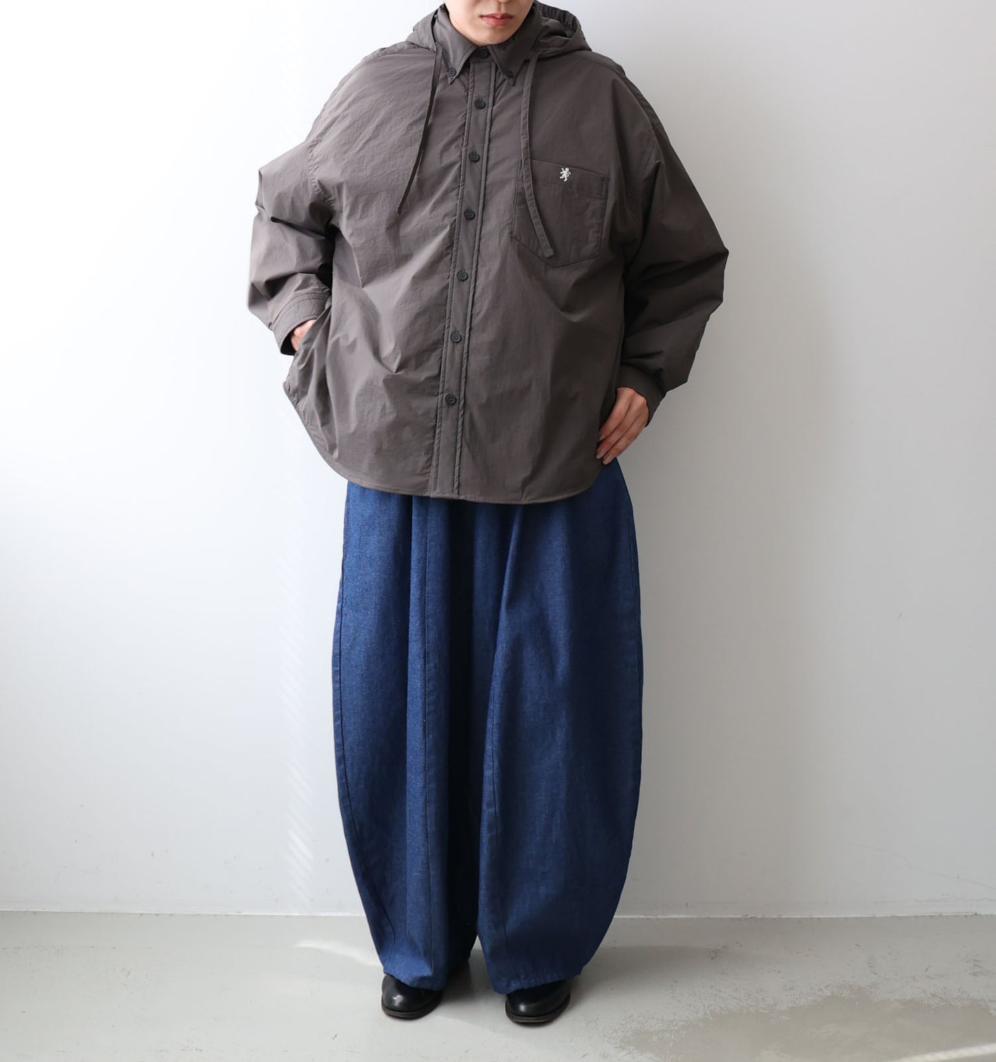 denim cocoon easy pants