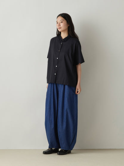 3-76975363 denim cocoon easy pants