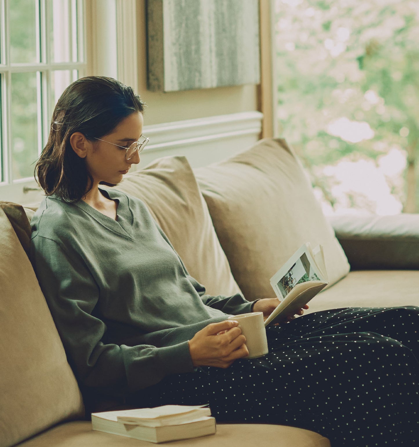 dots volume pants
