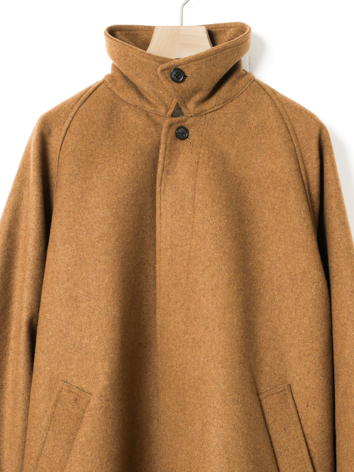 3-770241 wool soutien collar coat