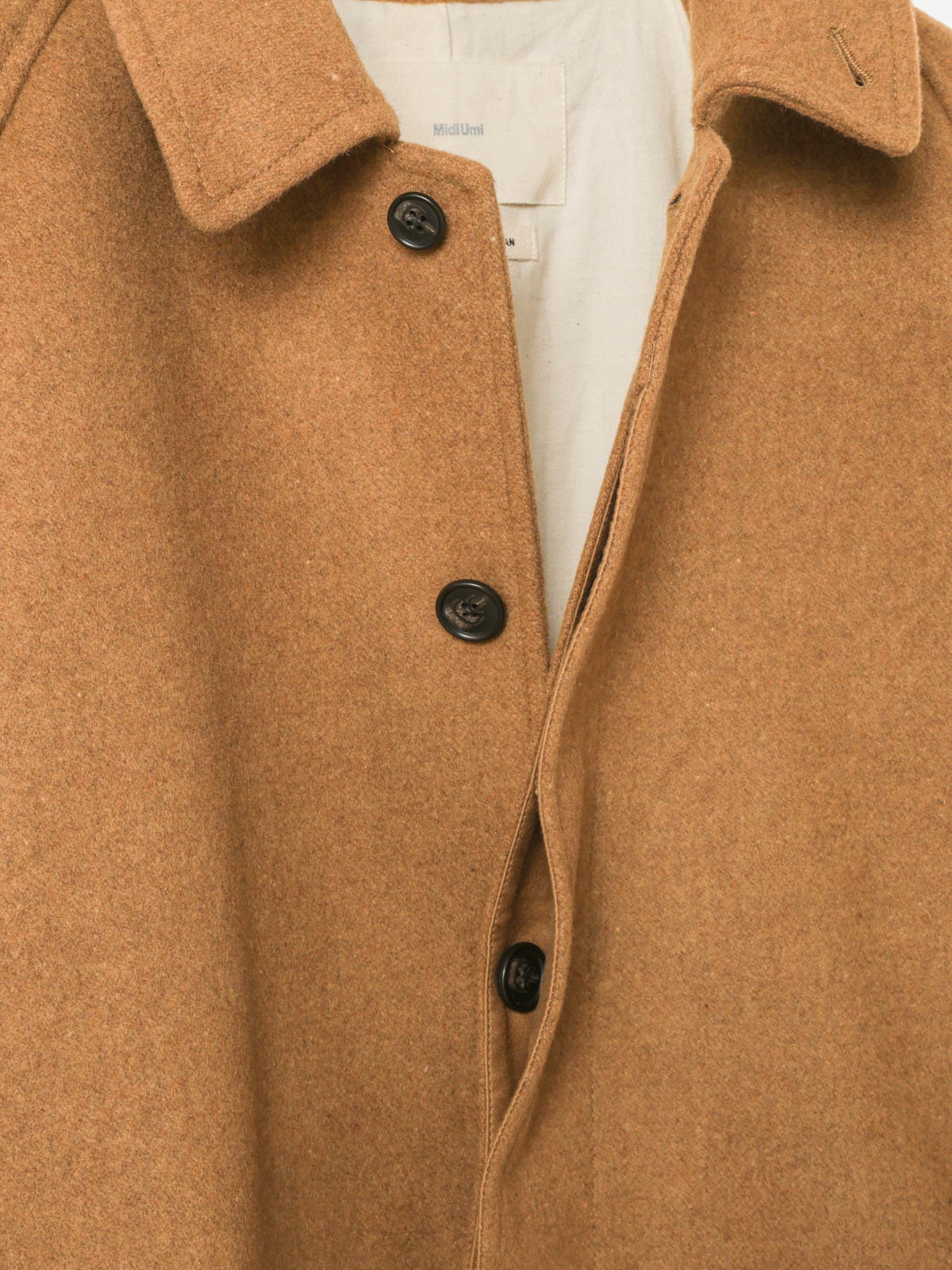 3-770241 wool soutien collar coat
