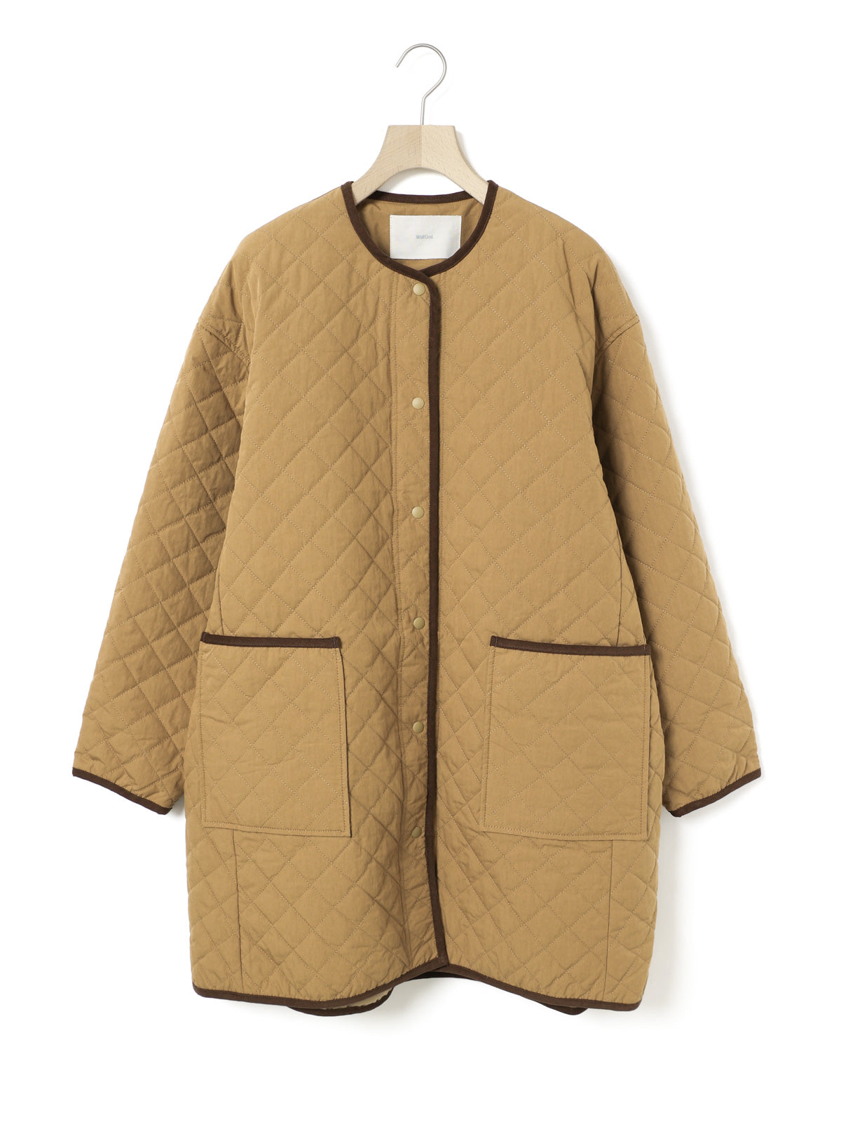 3-770247　quilting long coat