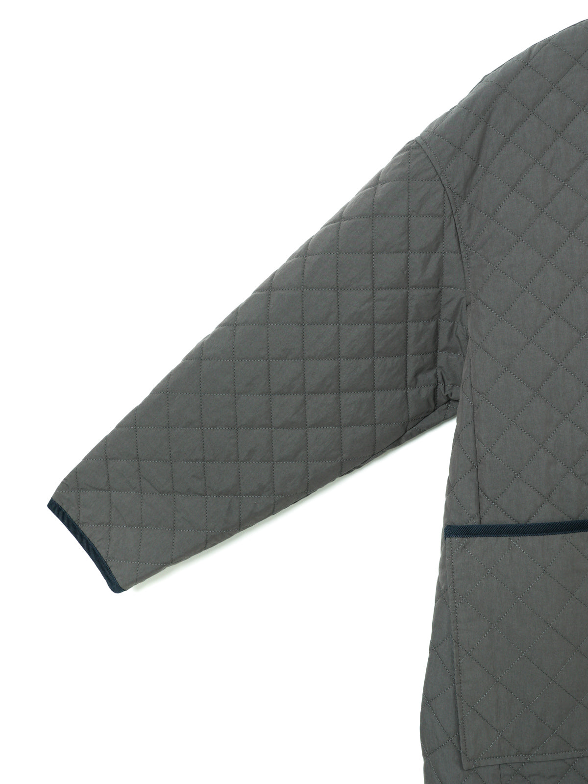 3-770247　quilting long coat
