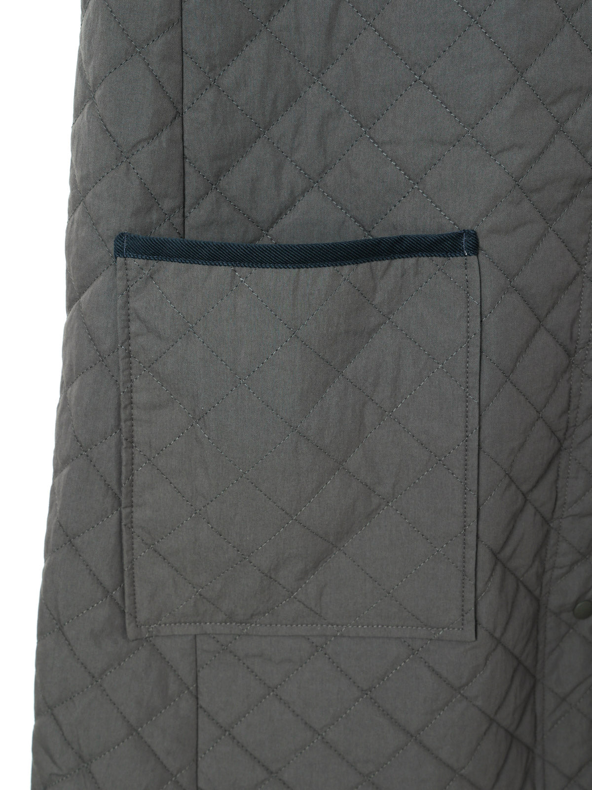 3-770247　quilting long coat