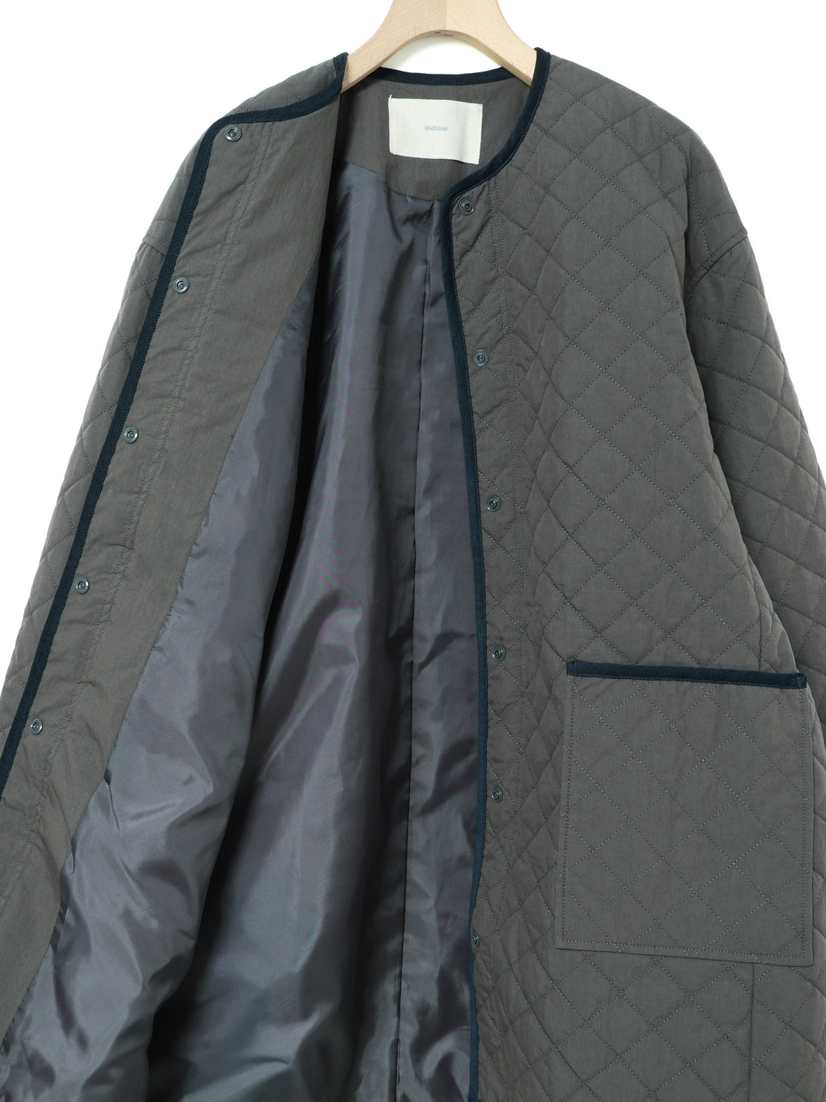 3-770247　quilting long coat