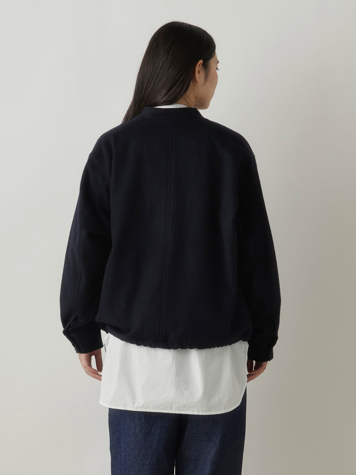 3-770264 wool short jacket