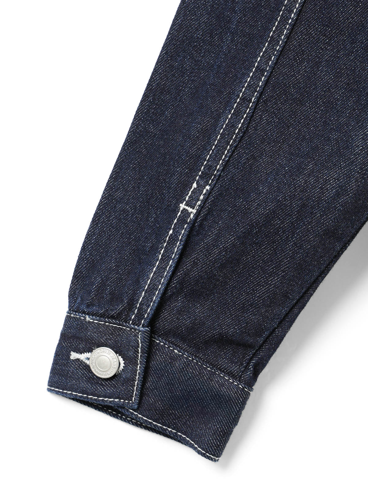 3-770312　wide denim jacket