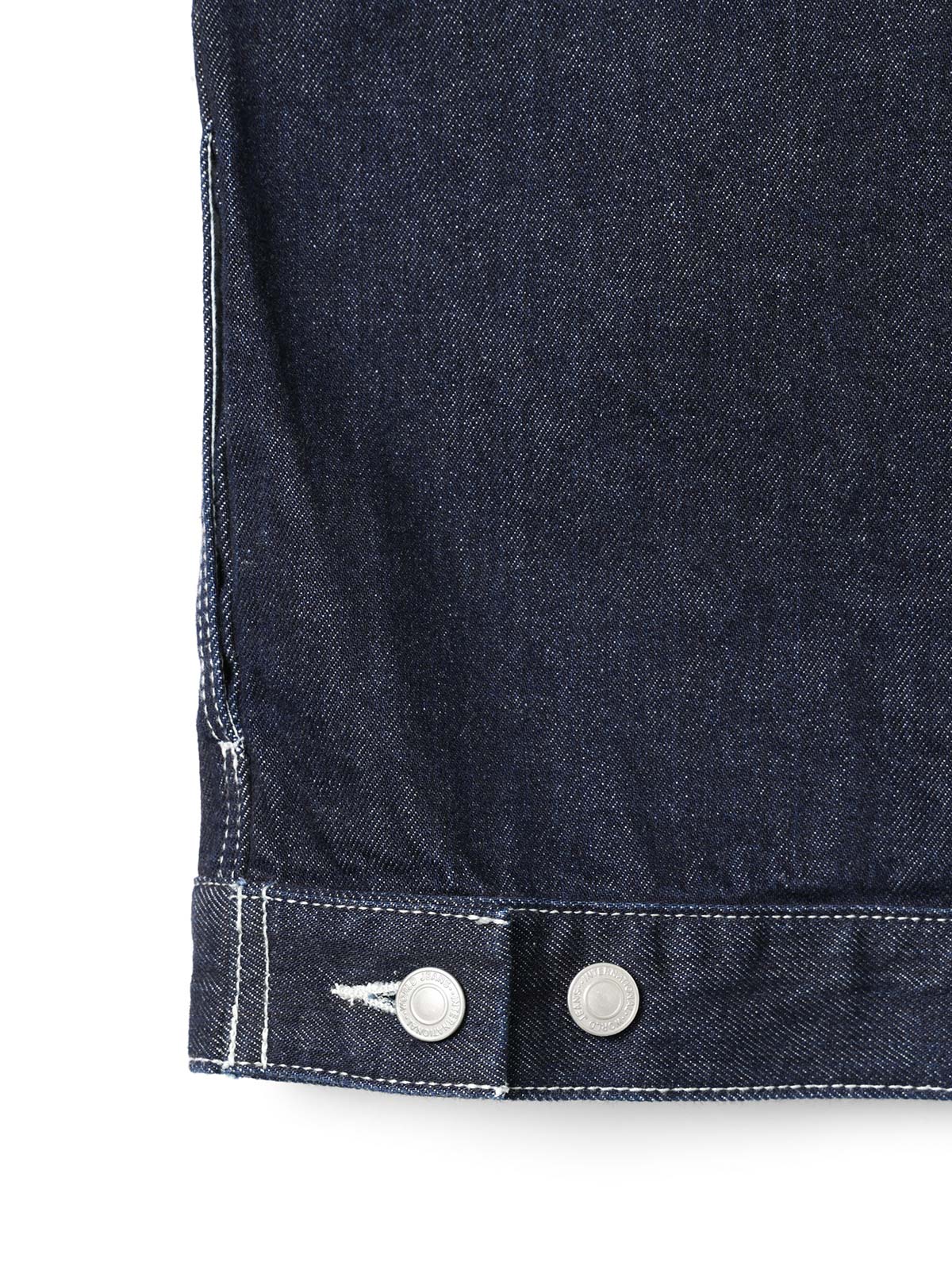 3-770312　wide denim jacket