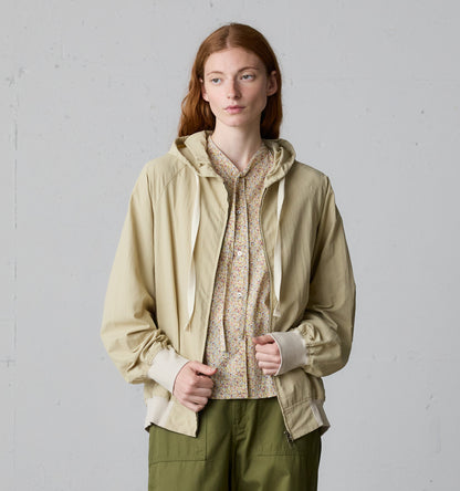 hooded blouson