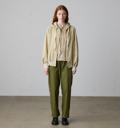 hooded blouson