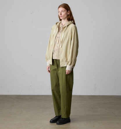 hooded blouson