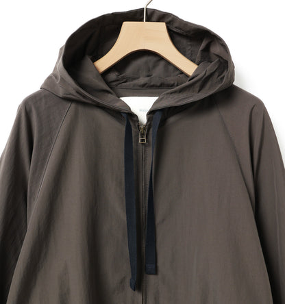 hooded blouson