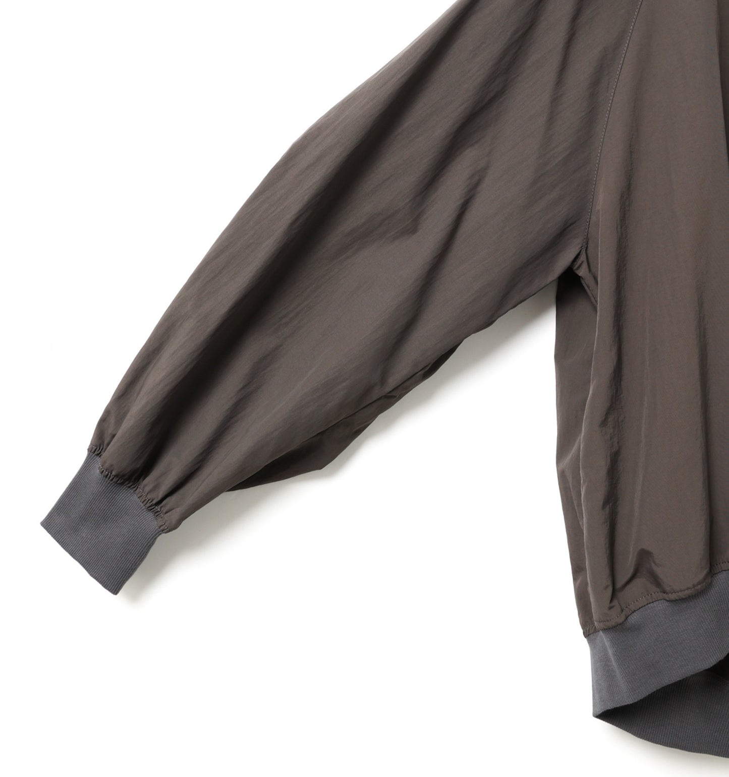 hooded blouson