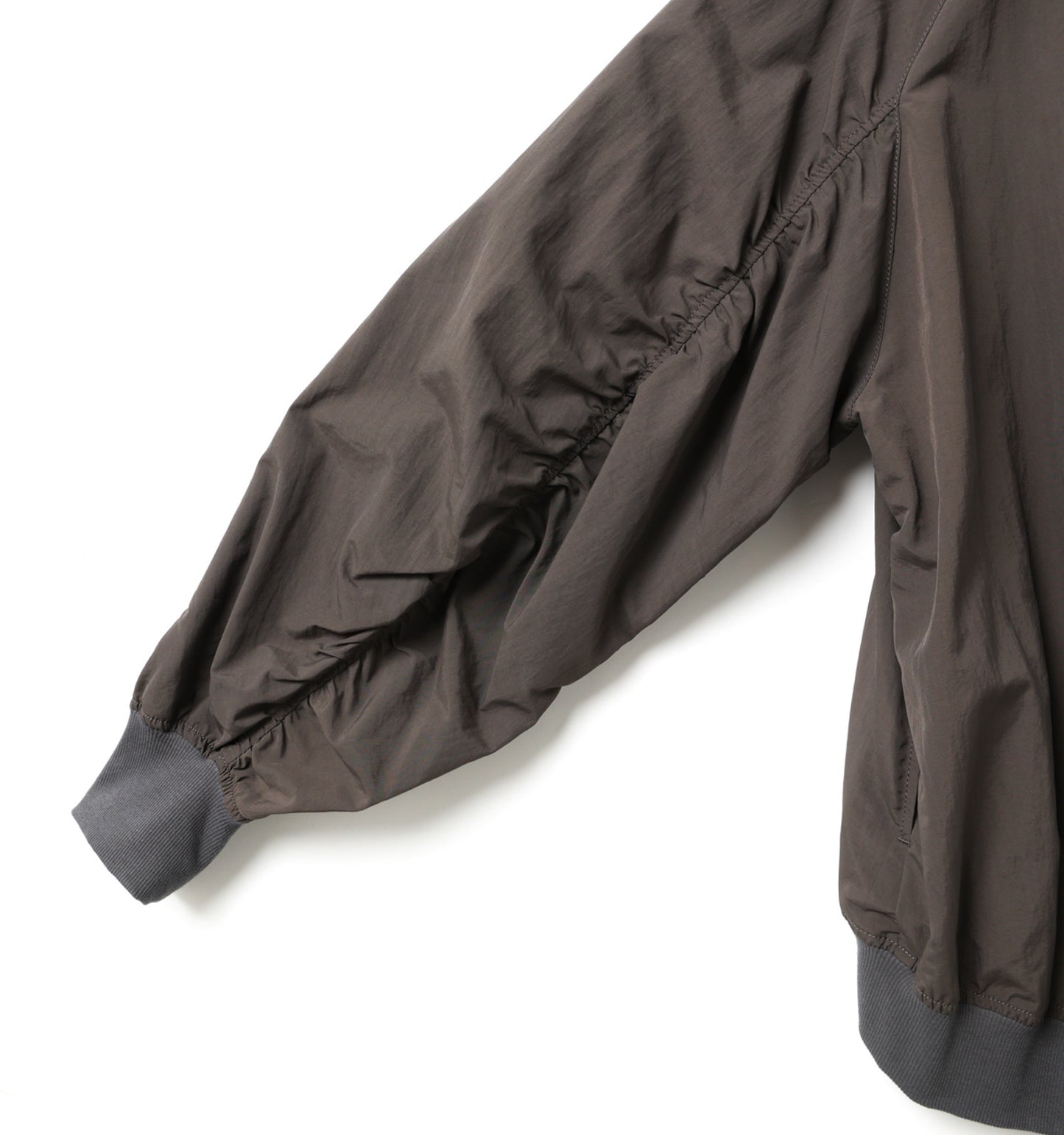 hooded blouson