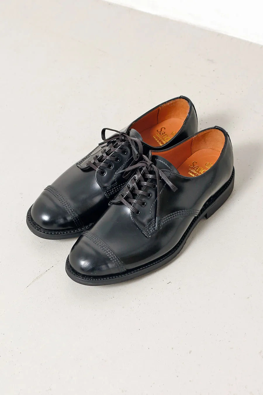 SANDERS MILITARY DERBY SHOE