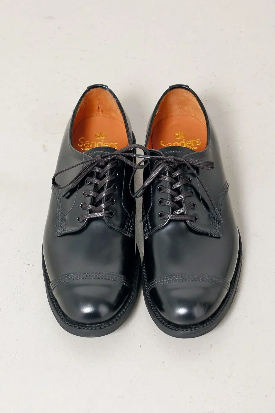SANDERS MILITARY DERBY SHOE