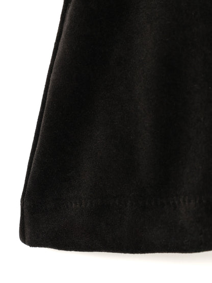 4-710363 velour flare vest